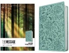 Eugene H. Peterson - The Message Super Giant Print (Leather-Look, Teal Berries)