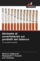 Manjunath P. Puranik, Bhavna Sabbarwal, K. R. Sowmya, K.R. Sowmya - Etichette di avvertimento sui prodotti del tabacco