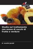 A. Lovelin Jerald - Studio sul trattamento con ozono di succhi di frutta e verdure