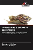 Cesar G. Demayo, Genelyn G. Madjos - Popolazione e strutture comunitarie