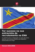 Honoré Bolinde - Ter sucesso na sua entrevista de recrutamento na ENA