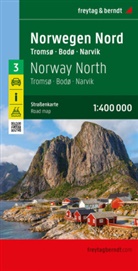 freytag &amp; berndt - Norwegen Nord, Straßenkarte 1:400.000, freytag & berndt
