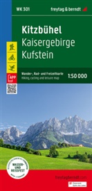 freytag &amp; berndt - Kitzbühel, Wander-, Rad- und Freizeitkarte 1:50.000, freytag & berndt, WK 301