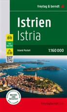 freytag &amp; berndt - Istrien, Straßen- und Freizeitkarte 1:160.000, freytag & berndt