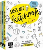 Nadine Hoffsteter, Vasiliki Mitropoulou - Sag's mit Sketchnotes: Alle Grundlagen, Symbol-Bibliothek und über 1000 Vorlagen