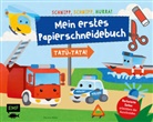 Pia von Miller, Pia von Miller - Schnipp, Schnipp, Hurra - Mein erstes Papierschneidebuch: Tatü-Tata! Einsatzfahrzeuge von Polizei, Feuerwehr und Co.