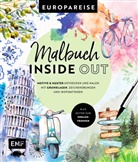 Malbuch Inside Out: Watercolor Europareise