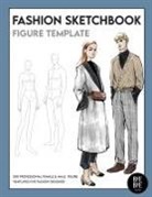Bye Bye Studio - Female & Male Fashion Sketchbook Figure Template