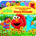 Phoenix International Publications Germany GmbH, Phoenix International Publications Germany GmbH - Sesamstraße - Verrückte Such-Bilder mit Klappen - Elmos Freunde - Pappbilderbuch mit 20 Klappen - Wimmelbuch für Kinder ab 18 Monaten