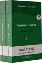 George Orwell, EasyOriginal Verlag, Ilya Frank - Animal Farm / Farm der Tiere - 2 Teile (mit kostenlosem Audio-Download-Link), 2 Teile