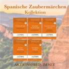 Cuentos, EasyOriginal Verlag, Ilya Frank - Spanische Zaubermärchen Geschenkset - 5 Bücher (mit Audio-Online) + Eleganz der Natur Schreibset Premium, m. 5 Beilage, m. 5 Buch