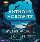 Anthony Horowitz, Uve Teschner - Wenn Worte töten, Audio-CD, MP3 (Hörbuch)