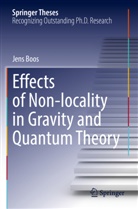 Jens Boos - Effects of Non-locality in Gravity and Quantum Theory