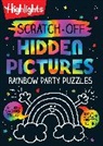 Highlights - Scratch-Off Hidden Pictures Rainbow Party Puzzles