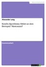 Alexander Lang - Knuths Algorithmus. Erklärt an dem Brettspiel "Mastermind"