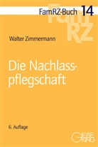 Walter Zimmermann, Walter (Prof. Dr. Dr. h.c.) Zimmermann - Die Nachlasspflegschaft