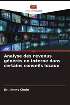 Dr. Jimmy Chulu, Jimmy Chulu - Analyse des revenus générés en interne dans certains conseils locaux