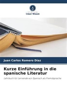 Juan Carlos Romero Díaz - Kurze Einführung in die spanische Literatur