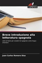 Juan Carlos Romero Díaz - Breve introduzione alla letteratura spagnola