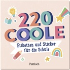 Pattloch Verlag, Pattloch Verlag - 220 coole Etiketten und Sticker für die Schule