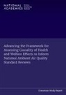 Board on Environmental Studies and Toxicology, Board on Mathematical Sciences and Analytics, Committee on Assessing Causality from a Multidisciplinary Evidence Base for National Ambient Air Quality Standards, Division on Earth and Life Sciences, Division On Earth And Life Studies, Division on Engineering and Physical Sci... - Advancing the Framework for Assessing Causality of Health and Welfare Effects to Inform National Ambient Air Quality Standard Reviews