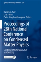 Ranjith G. Nair, Pujita Ningthoukhongjam, Lalu Seban - Proceedings of 28th National Conference on Condensed Matter Physics