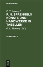 P. N. Sprengel, O. L. Hartwig - P. N. Sprengel: P. N. Sprengels Künste und Handwerke in Tabellen - Sammlung 2: P. N. Sprengel: P. N. Sprengels Künste und Handwerke in Tabellen. Sammlung 2
