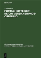 Alfred Erler - Fortschritte der Reichsversicherungsordnung
