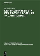 Th. v. Jackowski - Der Bauernbesitz in der Provinz Posen im 19. Jahrhundert