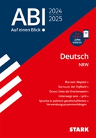 STARK Deutsch - Abi - Auf einen Blick! 2025 NRW