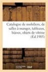 Arthur Bloche, COLLECTIF - Catalogue de mobiliers, salles a