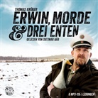 Thomas Krüger, Dietmar Bär - Erwin, Morde und drei Enten - Die Erwin-Düsedieker-Krimis, 8 Audio-CD, 8 MP3 (Audio book)