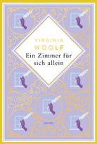 Virginia Woolf - Virginia Woolf, Ein Zimmer für sich allein. Schmuckausgabe mit Goldprägung