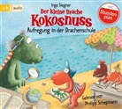Ingo Siegner, Philipp Schepmann - Der kleine Drache Kokosnuss - Aufregung in der Drachenschule, 1 Audio-CD (Hörbuch)