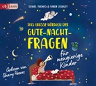 Isabel Thomas, Shary Reeves, Finja Riegner, Malin Riegner, Jesse Schwantes - Das große Hörbuch der Gute-Nacht-Fragen für neugierige Kinder, 2 Audio-CD (Audiolibro)