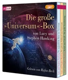 Lucy Hawking, Stephen Hawking, Rufus Beck - Die große "Universum"-Box, 3 Audio-CD, 3 MP3 (Audio book)