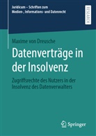 Maxime von Dreusche, Maxime von Dreusche - Datenverträge in der Insolvenz