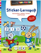 Annika Frank, Charlotte Wagner, Annika Frank, Charlotte Wagner - Sticker-Lernspaß (Fußball)