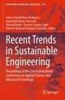 Masoud Barati, Masoud Barati et al, Karen Lizbeth Flores Rodríguez, Raymundo Ramos Alvarado, Veronica Segovia Tagle, Roberto Sostrand Velázquez González - Recent Trends in Sustainable Engineering