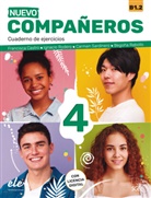Francisca Castro, Begoña Rebollo, Ignacio Rodero, Carme Sardinero, Carmen Sardinero - Nuevo Compañeros 4, m. 1 Buch, m. 1 Beilage