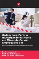 Dian Damayanti, Prof. Dr. Dian Damayanti, Esti Royani, Prof. Dr. Esti Royani, Syamsunasir, Dr. Syamsunasir - Ordem para Parar a Investigação da Morte em Minas de Carvão Empregados em