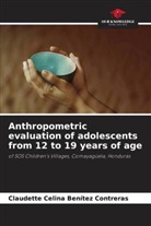 Claudette Celina Benítez Contreras - Anthropometric evaluation of adolescents from 12 to 19 years of age