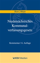 Peter Blum, Meyer, Hubert Meyer - Niedersächsisches Kommunalverfassungsgesetz (NKomVG)