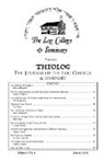 Samuel Bathiran, John Mcdonald, Win Groseclose - Theolog, Volume 1, Number 1