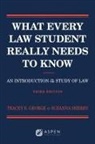 Tracey E George, Tracey E. George, Suzanna Sherry - What Every Law Student Really Needs to Know