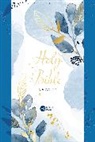 New International Version, New International Version - NIV Larger Print Blue Soft-tone Bible with Zip