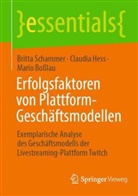 Mario Boßlau, Claudia Hess, Britta Schammer - Erfolgsfaktoren von Plattform-Geschäftsmodellen