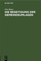 Otto Mayer - Die Beseitigung der Gemeindeumlagen