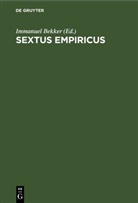 Immanuel Bekker - Sextus Empiricus
