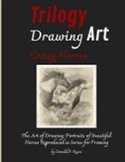 Donald P. Russo - Trilogy Drawing Art Crazy Horses